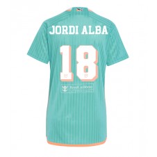 Inter Miami Jordi Alba #18 Tredje Tröja Dam 2024-25 Korta ärmar